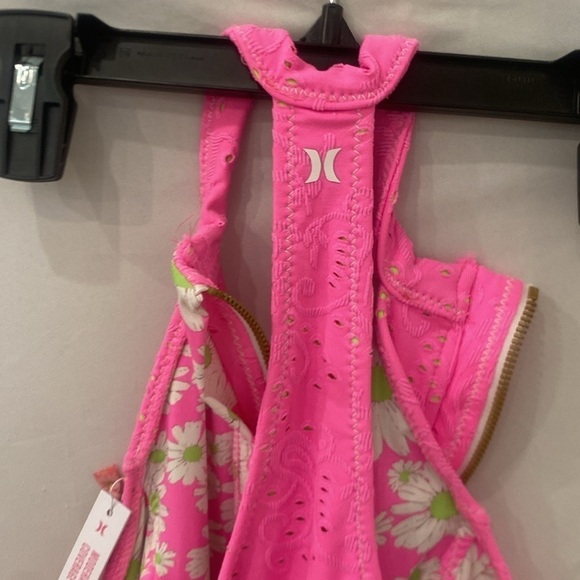 NWT LoveShackFancy x Hurley Eyelet Paisley One-Piece, XS - Picture 11 of 13